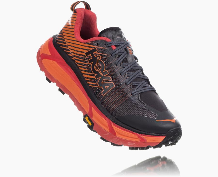 Hoka One One Spor Ayakkabı Kadın Siyah/Kırmızı - Evo Mafate 2 - HU2308517